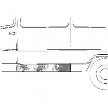 Painel Lateral 3070109 Van Wezel