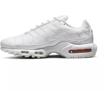 Nike Air Max Plus TN Triple White Performance Sneaker for Men