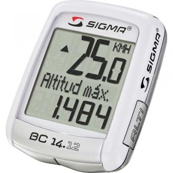 Sigma Sport BC14.12 ALTI Cycling Computer (Wired) – White