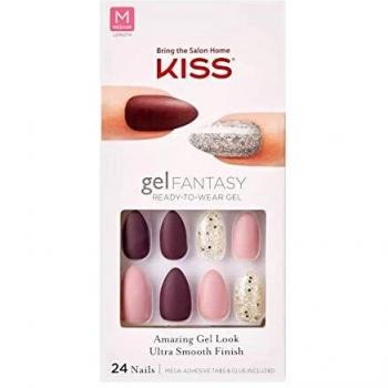 KISS GEL RUSH HOUR KIT 24 UNGHIE ARTIFICIALI MEDIE