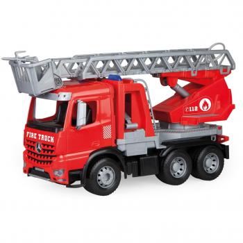 Lena Hasičské auto s funkční stříkačkou Mercedes Benz Arocs, 47 cm