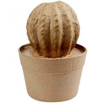 Support en papier mâché Cactus coussin de belle-mère