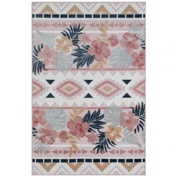 Rosa Lotus‑Lagerräumung Teppich – MYFLAIR