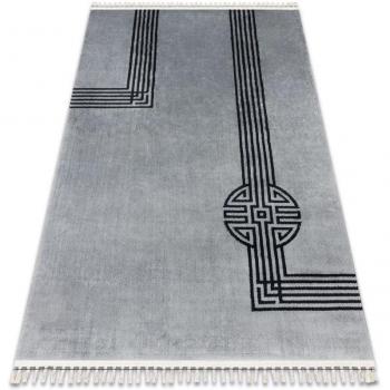 Tapis Contemporain 53116D Gris