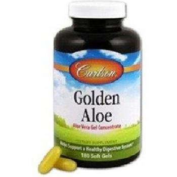 Carlson Laboratories Golden Aloe 100mg Softgel