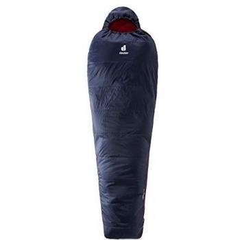 Deuter Dreamlite Schlafsack Kunstfaser (3524 navy/cranberry, 01 links)
