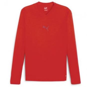 TeamGoal Puma Red Baselayer T-Shirt LS