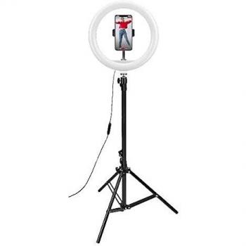 Celly Professional Tripod with Ring Light Clickringusbk