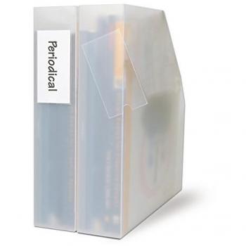 Pack of 6 3L PP Label Holders with Inserts