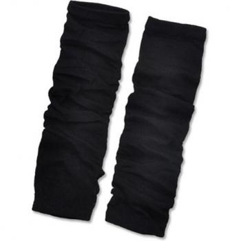 Accesorios de Cosplay Negros: Guantes Largos Sin Dedos