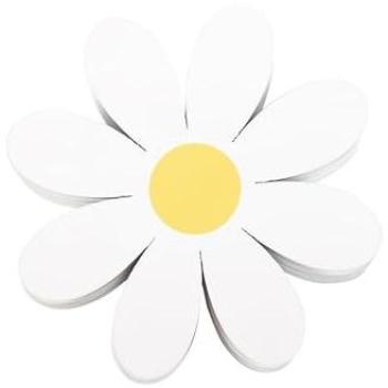 All‑White Daisy Coaster Bundle – 4 Units