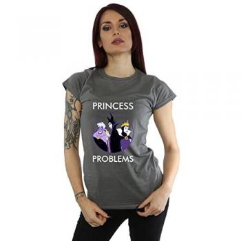 Villains Princess Headaches Women's T-Shirt – Dark Charcoal, 100% Cotton