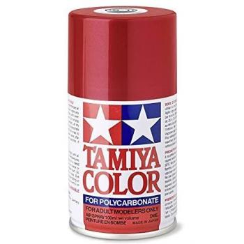 PS‑15 Tamiya Polycarbonate Metallic Red Spray (100 mL)