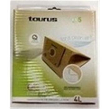 SpareHome 10 Bolsas 2 microfiltros para Aspirador Taurus : Golf. 2400 (Ver.III)