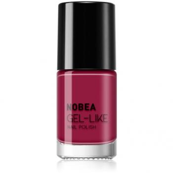 NOBEA Esmalte Efeito Gel Dia a Dia Pomegranate Red #N45 6 ml