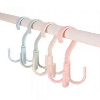 Home Organizer: 4-Prong Scarf and Coat Hook