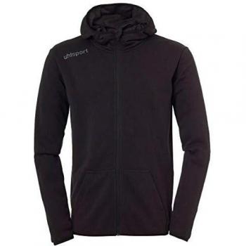 Uhlsport Kinder Kapuzenjacke, Essentielle, Schwarz, 164