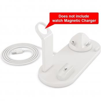 USB Charger Station for iPhone 13/12/11/X/XR/XS/8/7 Plus and Apple Watch Series 2-7
