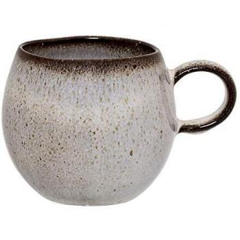 Bloomingville Sandrine Tasse in Grau-Braun 275ml aus Keramik