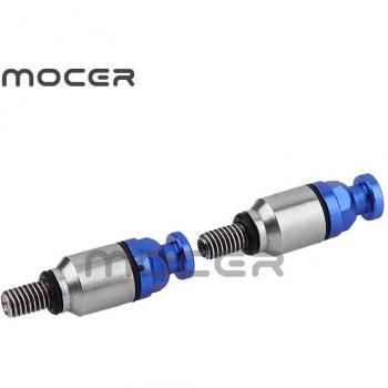 Dirt Bike M5x0.8mm Air Bleeder Valves (Blue)