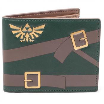 Bioworld Nintendo Legend Of Zelda Link Outfit Print Bi-Fold Wallet, MultiColour (Mw413773Zel)