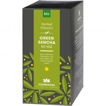 Té Verde Sencha Orgánico Cosmoveda, 25x1.8g