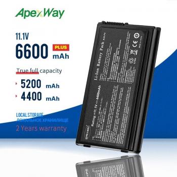 Apexway A32-F5 High-Capacity Battery for ASUS X50 Series (X50/X50M/X50R/X50SL/X50VL) –