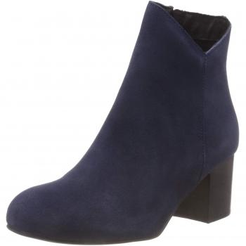 Botines V-Cut de Suede Bianco, Mujer, Azul, 40 EU