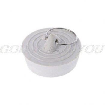 Waterproof Rubber Sink Plug featuring Hang Ring for Easy Storage
