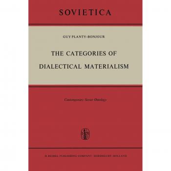 Planty-Bonjour, Guy: The Categories of Dialectical Materialism