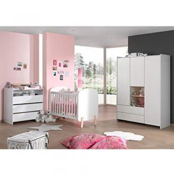 Suite infantil 60x120 con cama, cómoda y armario