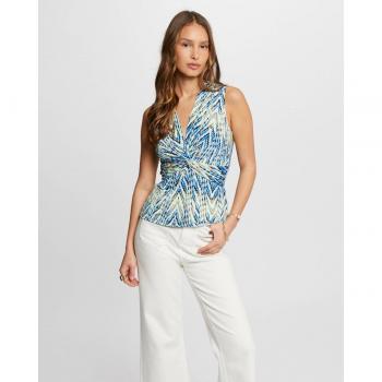 Morgan Damen Top 241-DOBER Bunt Slim Fit XS