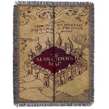 Marauder’s Map Wall Hanging – 4' x 5'