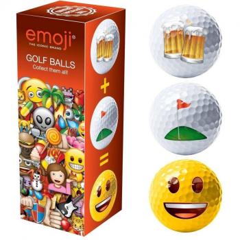 Emoji Golfball Set – Freude auf dem Platz