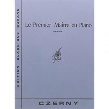 PREMIER MAITRE DU PIANO OP 599