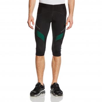 Mallas Deportivas Asics Balance Kneetight para Hombre, Color Verde, Talla S