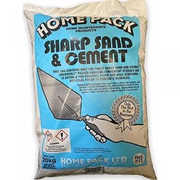 Home Pack Sharp Sand and Cement Ready to Use 5kg