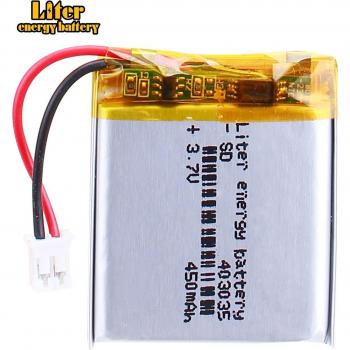 Bateria Lipo de Iones de Litio 3.7 V 450 mAh – Altavoz portátil y dispositivos electrónicos