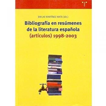 Bibliografía en resúmenes de la literatura española