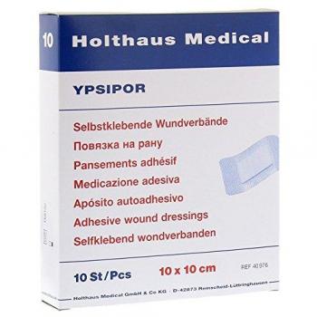 Ypsipor Wundverband 10x10 cm, steril, 10 Stück