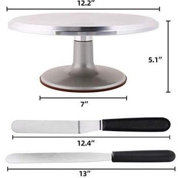 Icing Spatula & Comb Smoothers Set