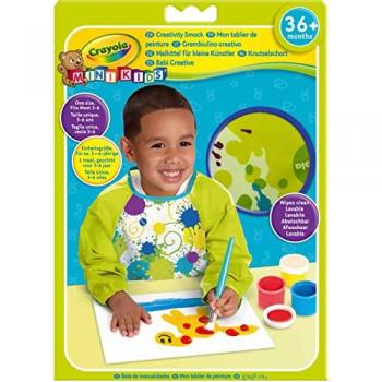 Tablier à manches pour tout petit Crayola