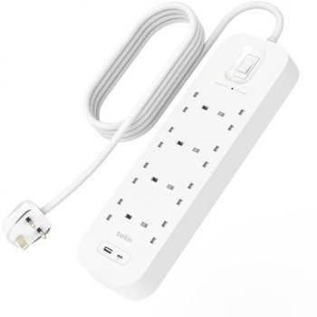 Surge Protected 8 Outlet Power Strip