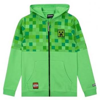 Pixel Creeper Zip-Up Hoodie