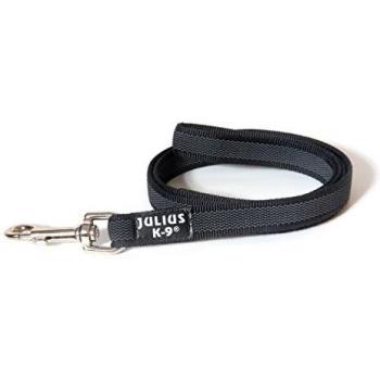 Julius K9 1 m Dual‑Color SuperGrip Leash (Black/Gray)