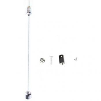 Montage Plafonnier LED – Kit Acier 1 m
