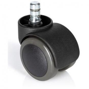 Bürostuhlrollen Hartboden Rollen Bürostuhl Stuhlrollen Ersatz No-Noise 11mm 50mm