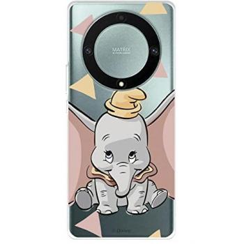 Funda Dumbo Silueta Transparente para Honor Magic5 Lite