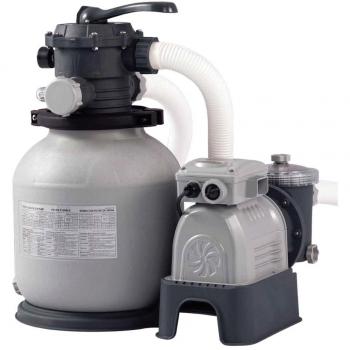 POMPA FILTRO A SABBIA INTEX 7900 LT/H 6 VIE FUNZIONI PER PISCINA FUORITERRA NEW