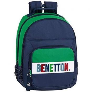 Safta Mochila Escolar Multicolor Benetton 1965